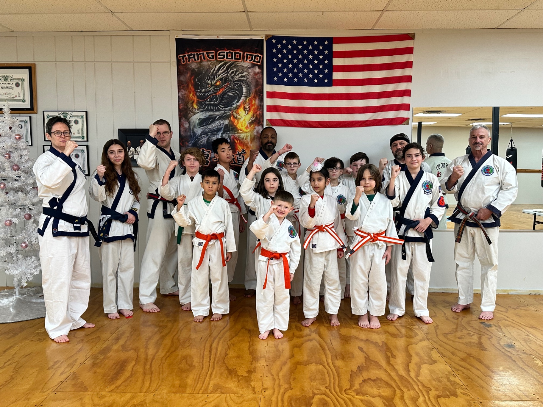 Kids martial arts class